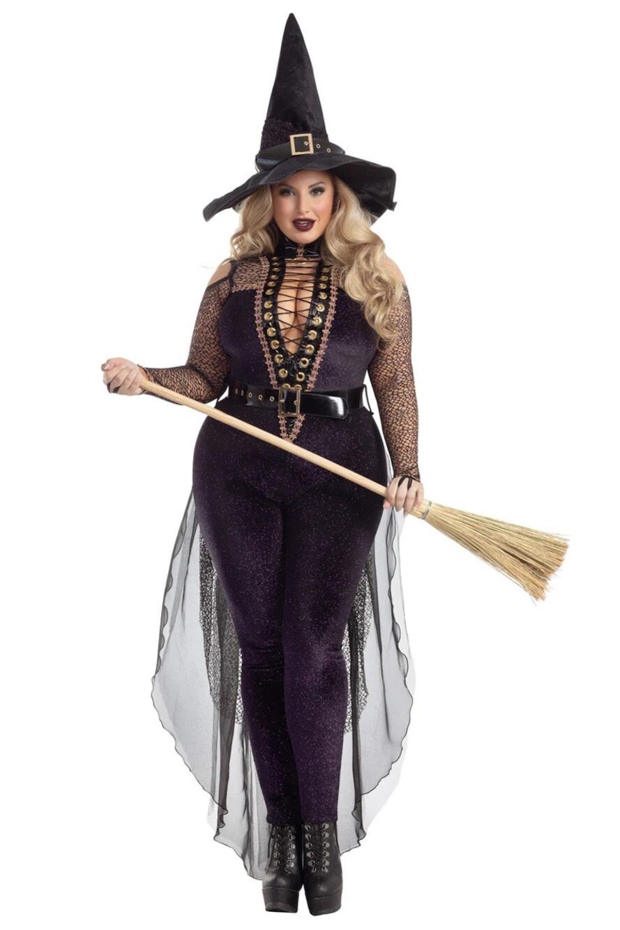 NEW Party King Midnight Violet Witch is Back Costume Size 3X
